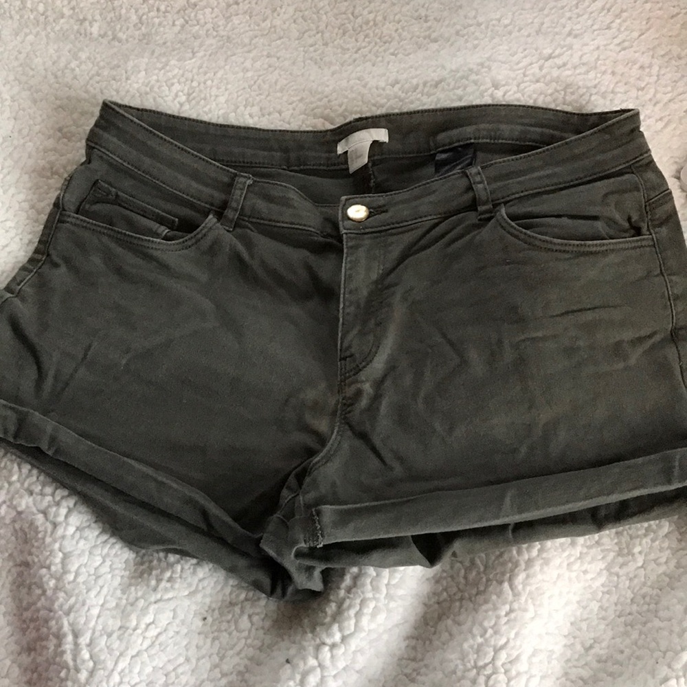 Army Green shorts